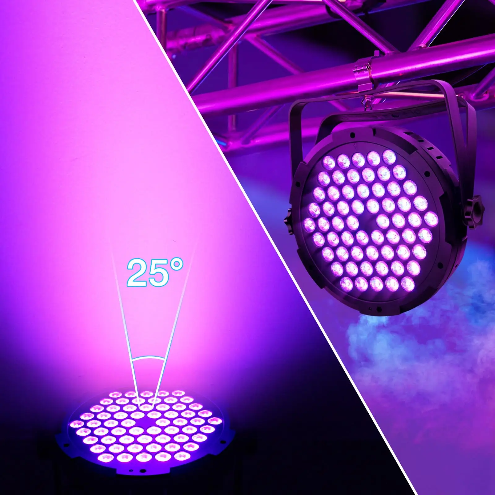 60led par light rgb 3in1 disco - Фотография_5