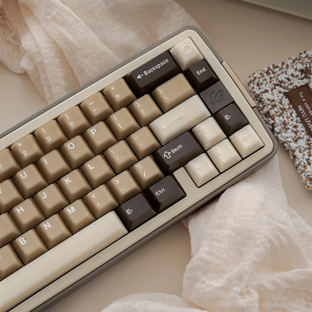 164 клавиши latte coffee keycaps - Фотография_3