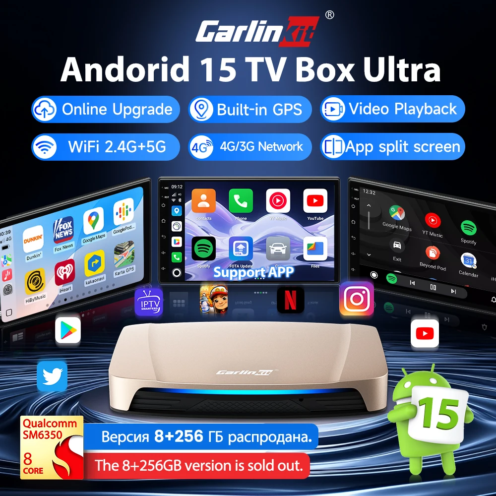 Carlinkit android 15 беспроводной