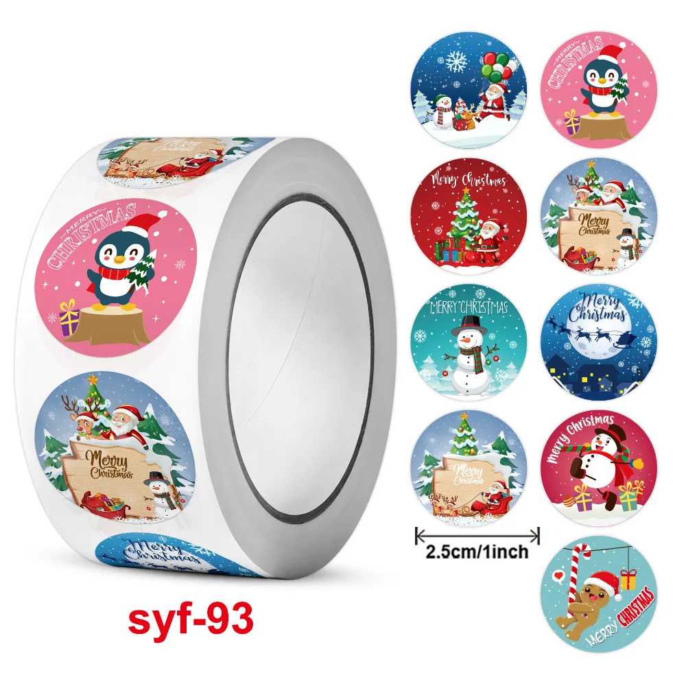 Рождественские наклейки - Фотография_3