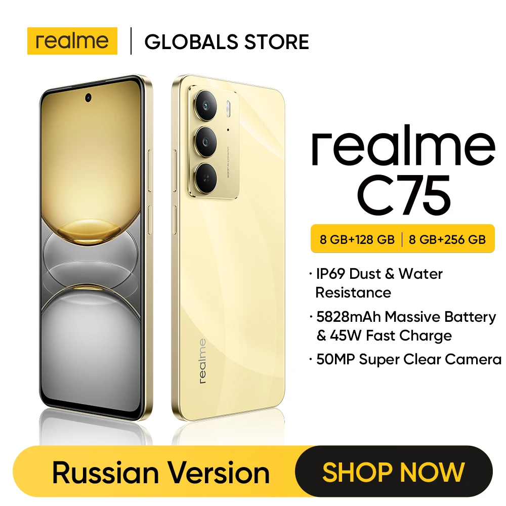 Realme c75 смартфон русская версия