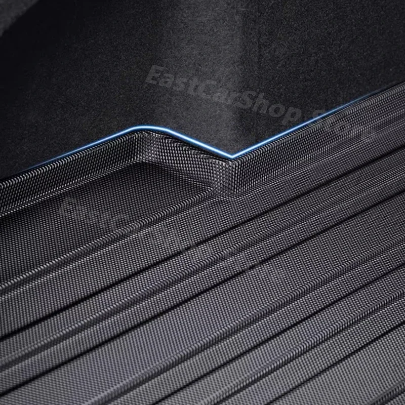 Для zeekr 001 2022 2023 автомобильный коврик в багажник из тпэ - Фотография_5