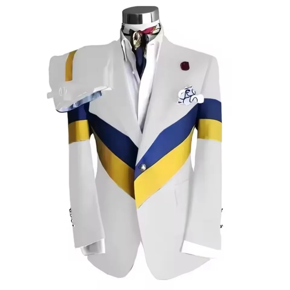 Новые лоскутные мужские костюмы - Фотография_3