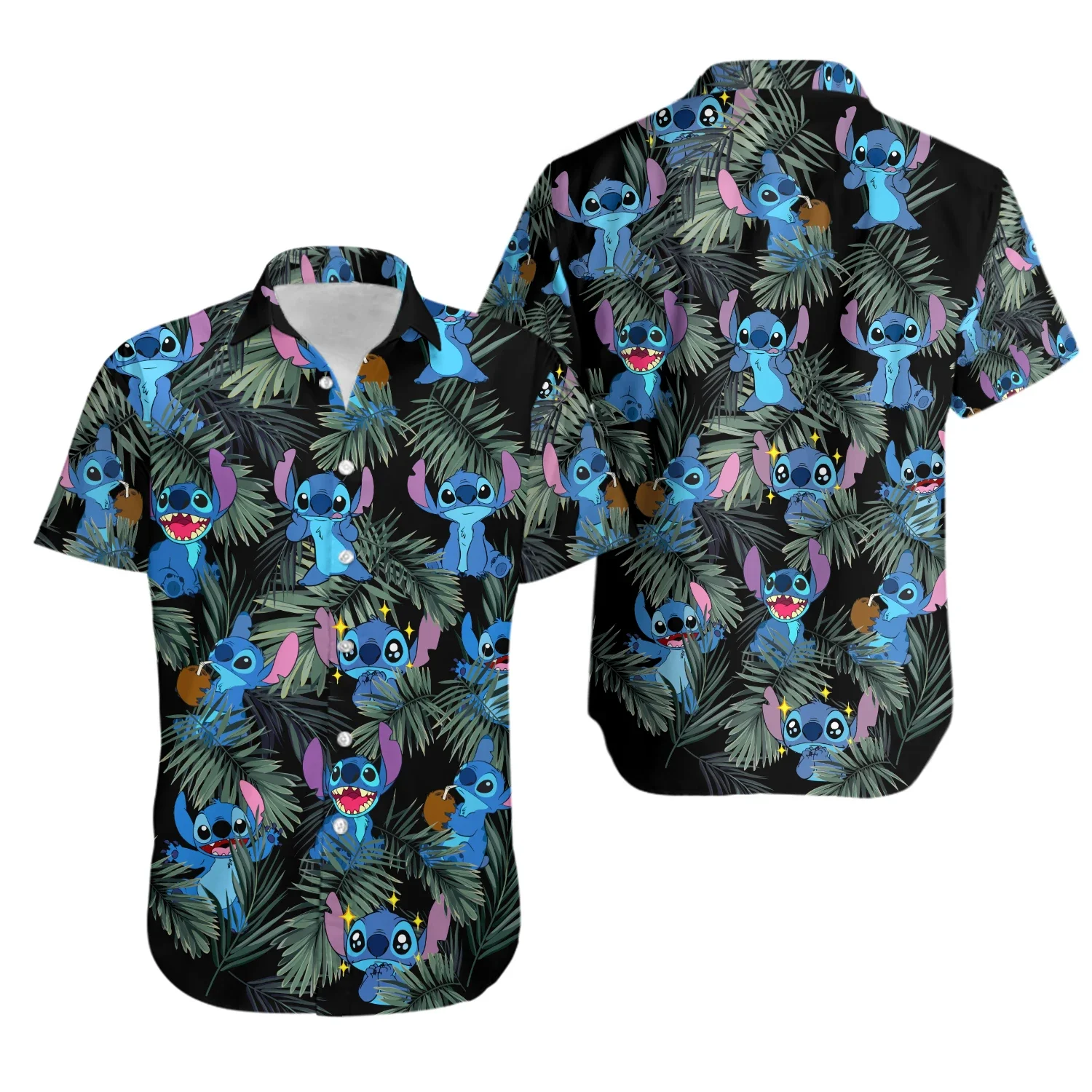 Гавайская рубашка lilo stitch