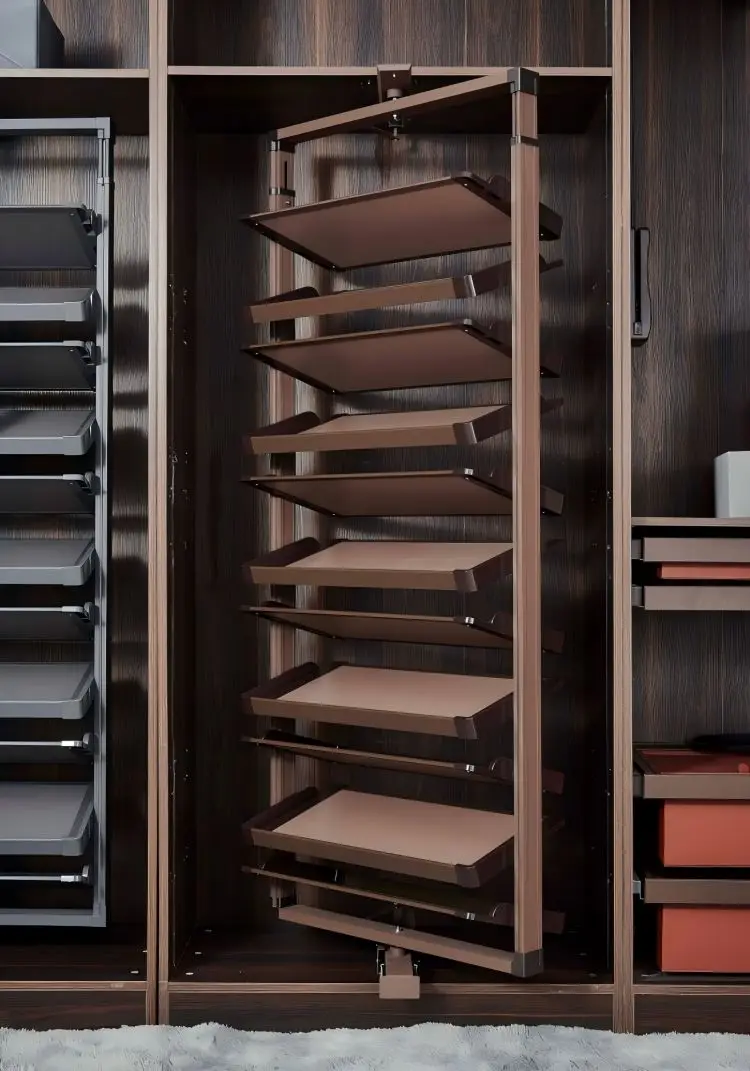 Экономия места 360° °   вращающаяся полка для обуви