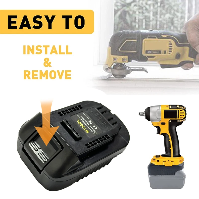 Адаптер аккумулятора mt20dl подходит - Фотография_4