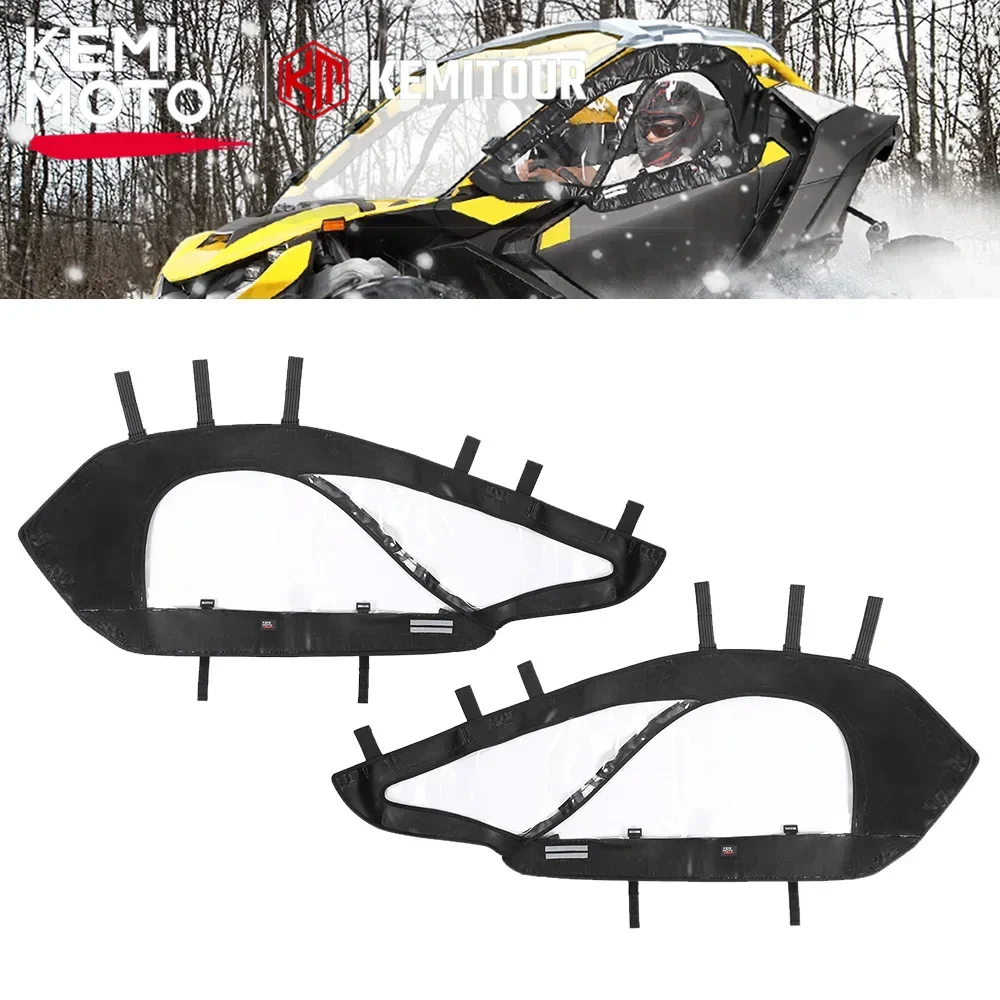 Комплект мягких верхних дверей для can-am maverick r 2024 г