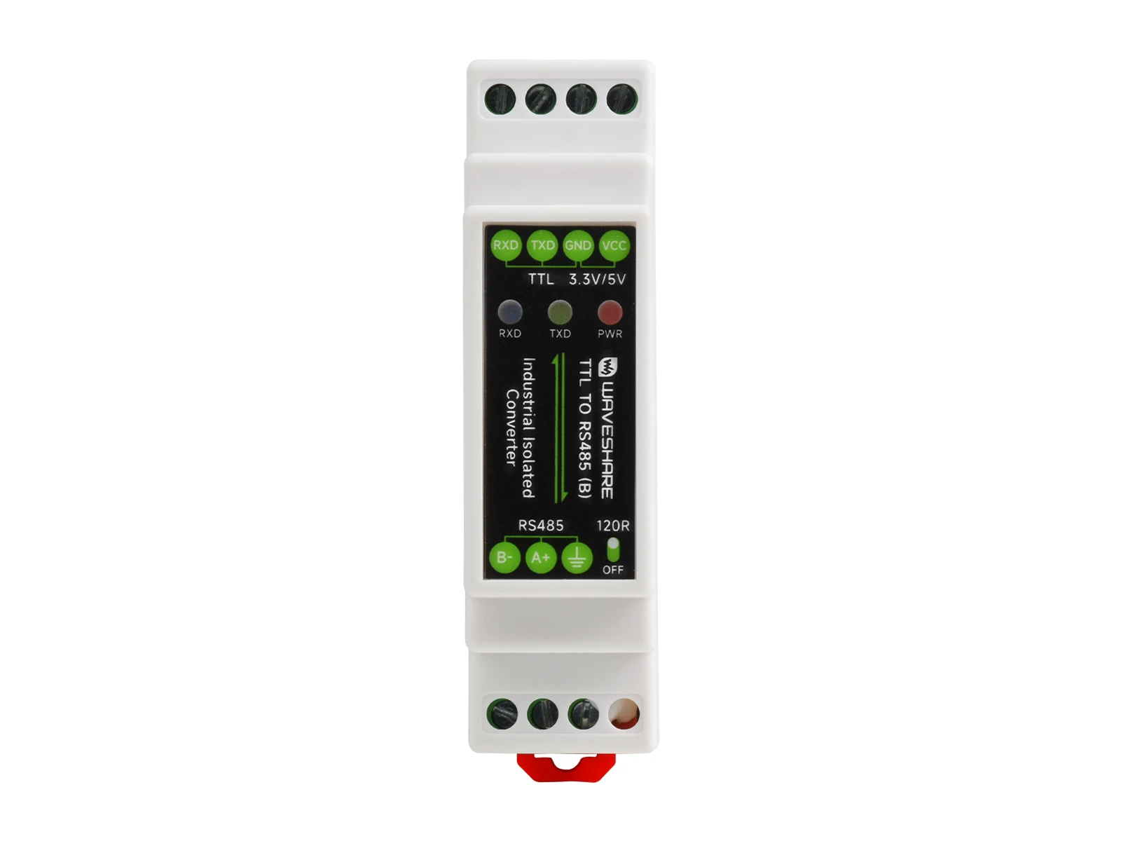 Оцинковый изолированный преобразователь waveshare rail-mount ttl в rs485 - Фотография_5