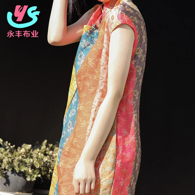 100% чистая ткань из рисового плетения рами - Фотография_4