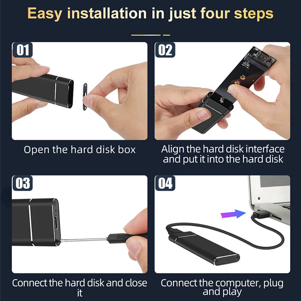 Корпус m2 ssd с двумя протоколами m - Фотография_5