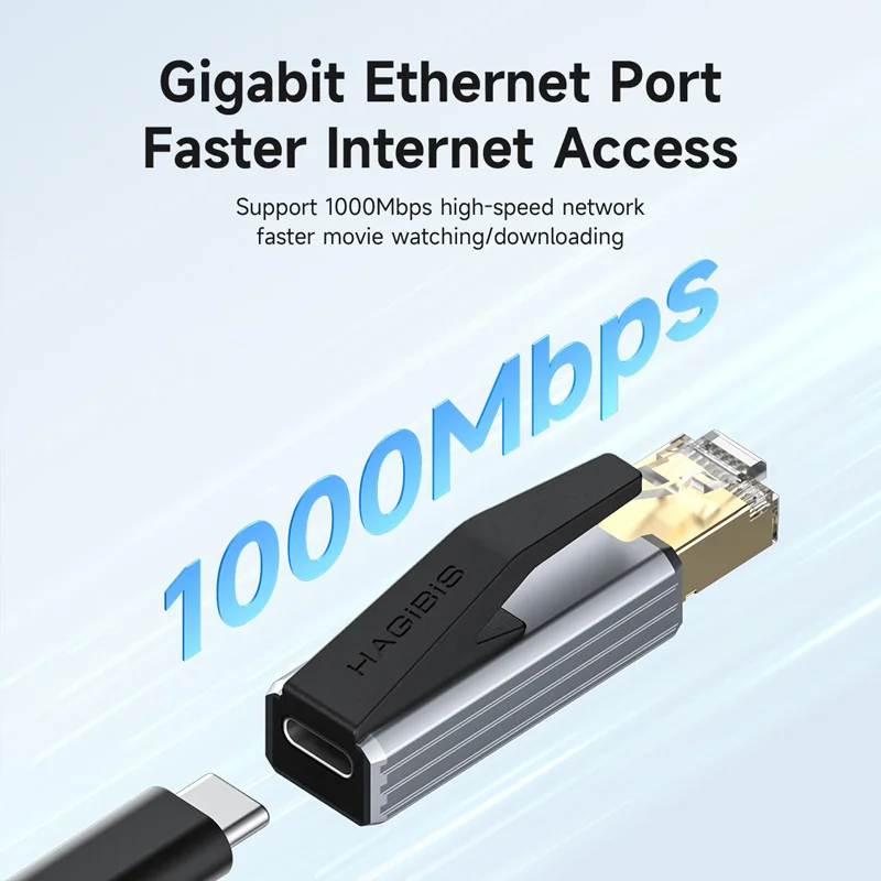 Адаптер hagibis usb c к ethernet - Фотография_2