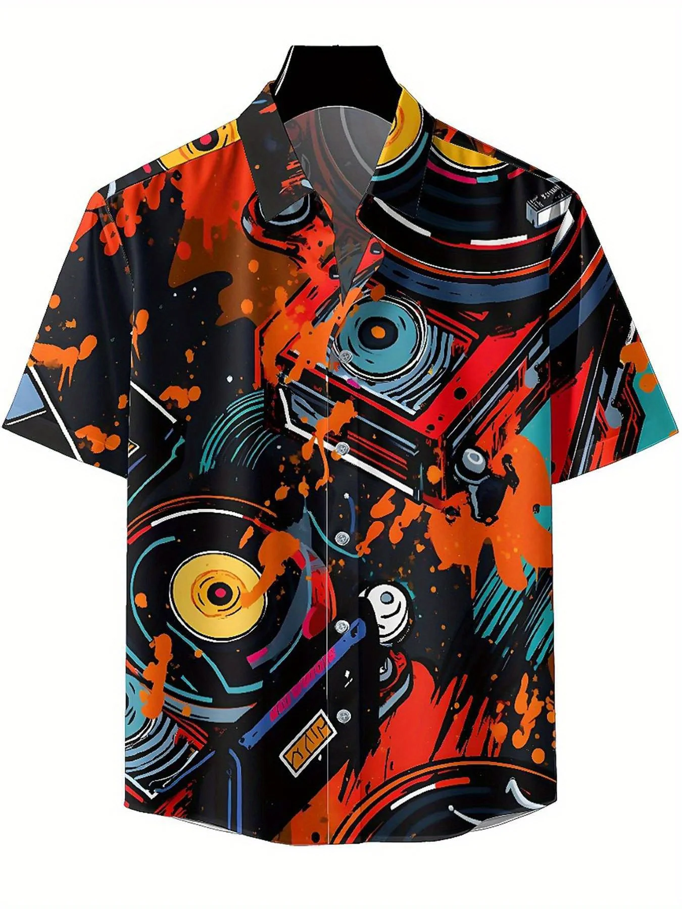 Мужские гавайские рубашки больших размеров - Фотография_2