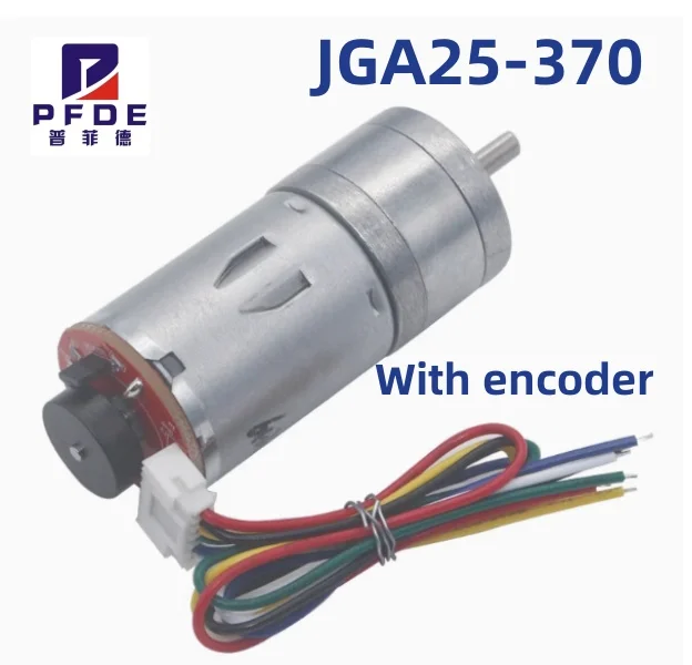 Jga25-370 двигатель для сосков постоянного тока