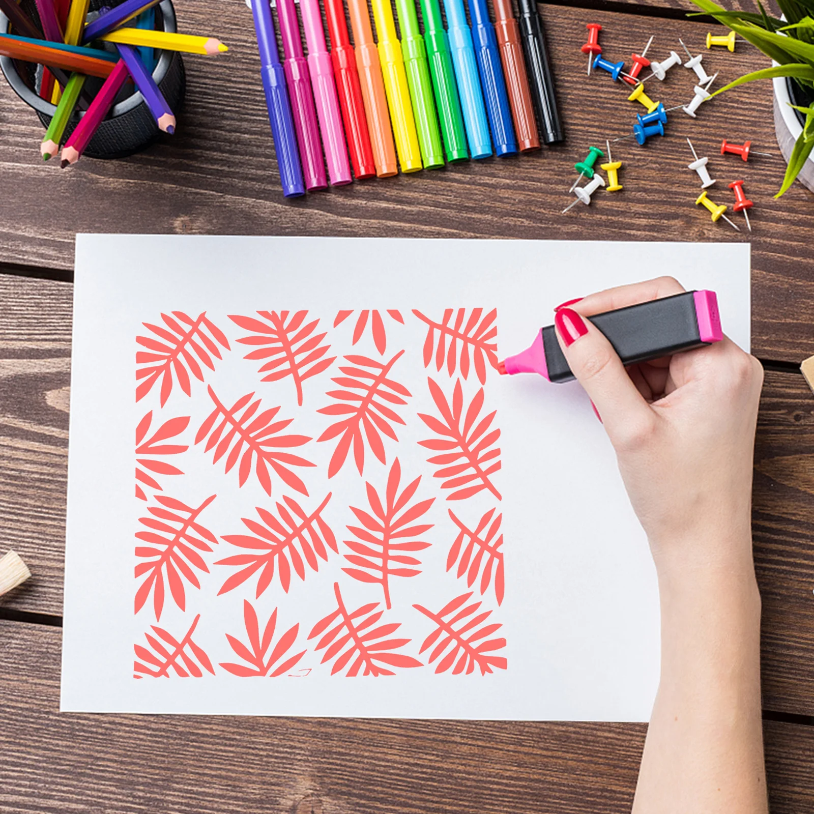 Полые трафареты для рисования - Фотография_4