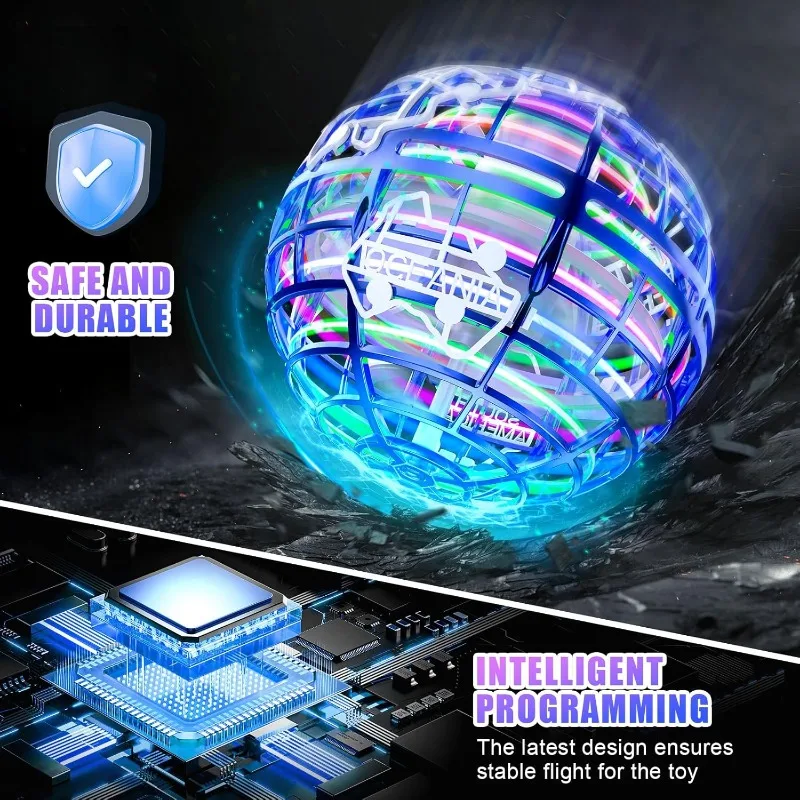 Upgrade hover boomerang ball 6 световых эффектов - Фотография_3