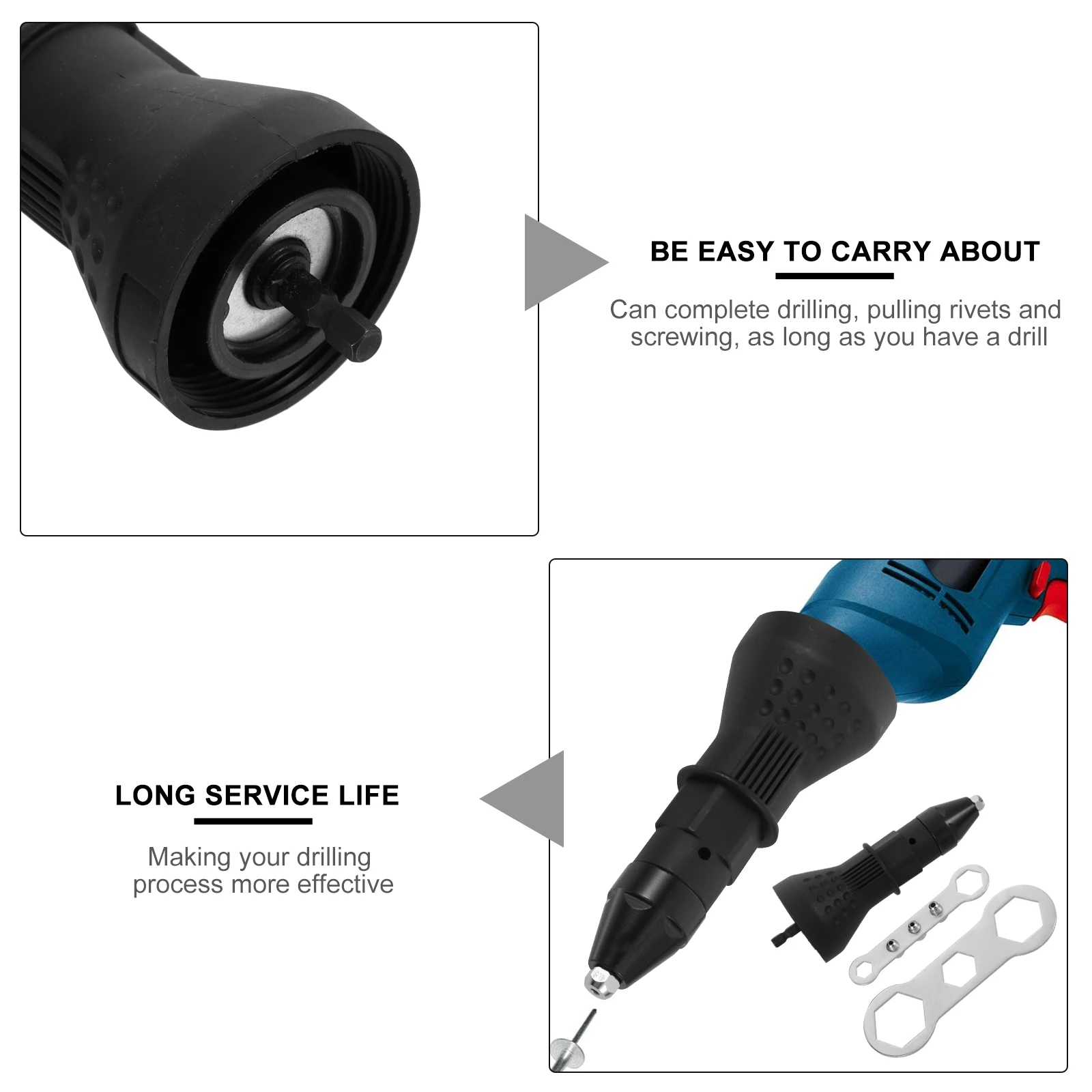 Электрический заклепочный пистолет