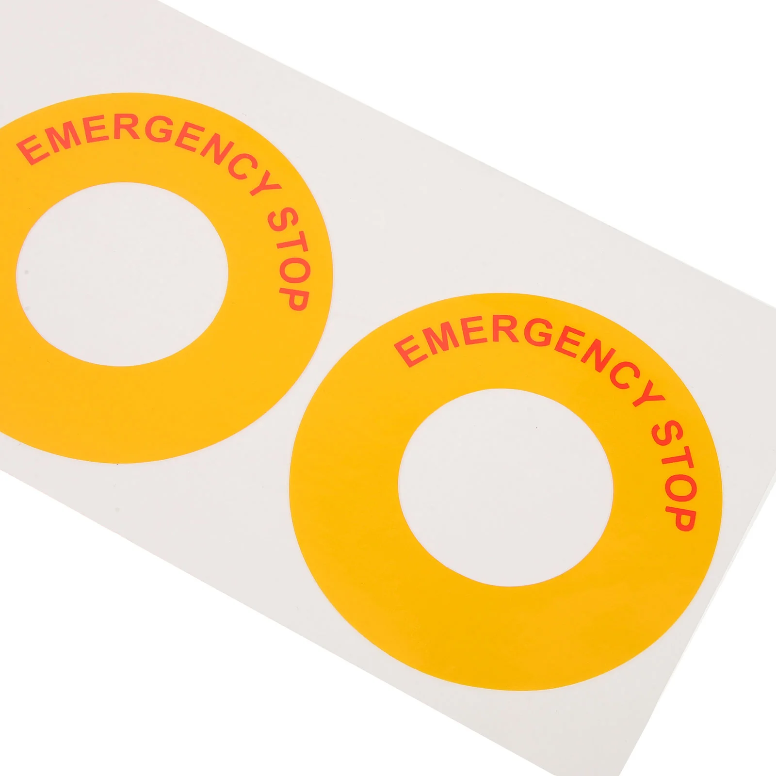 Этикетка аварийной остановки - Фотография_5