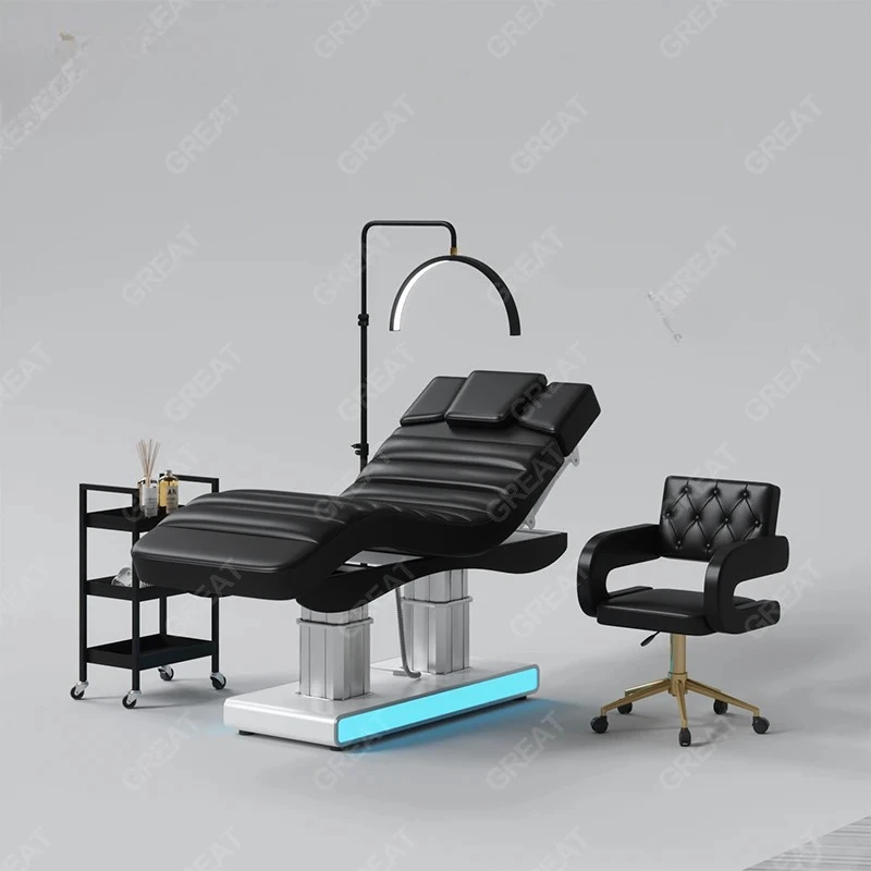 Роскошный сверхмощный массажный стол и кровать для салона - Фотография_4