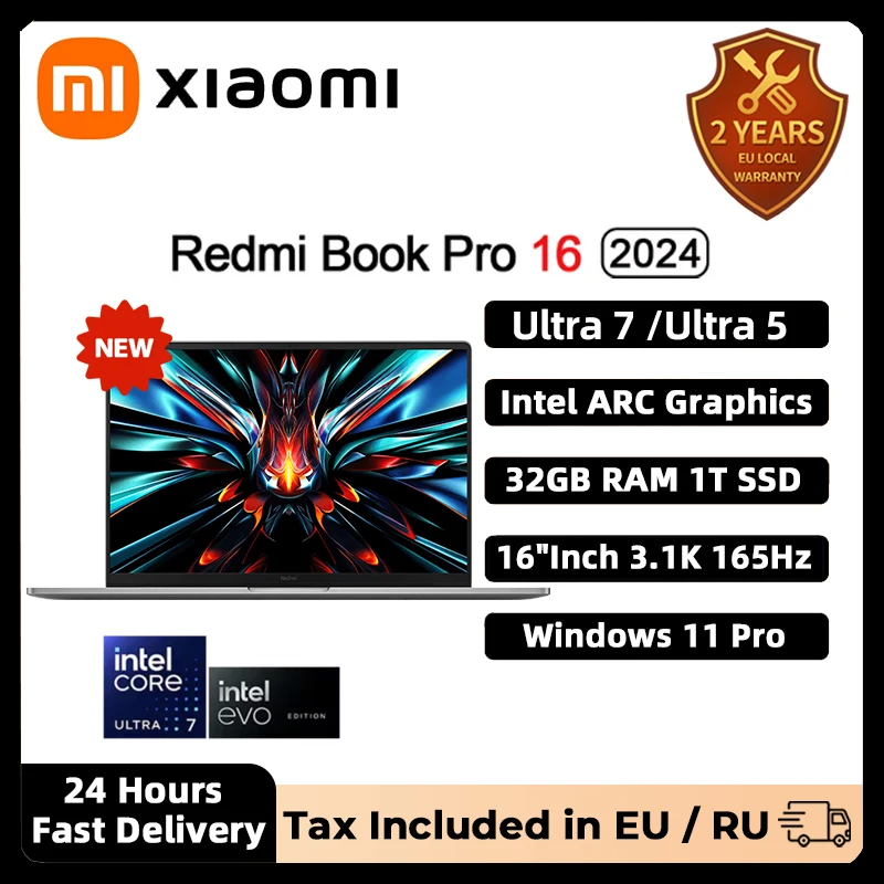 Xiaomi redmi book pro 16 2024 ноутбук