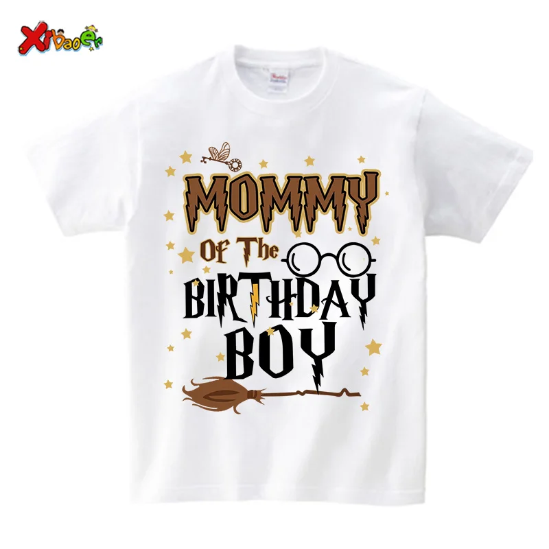 Рубашка для мальчика на день рождения волшебная метла - Фотография_6