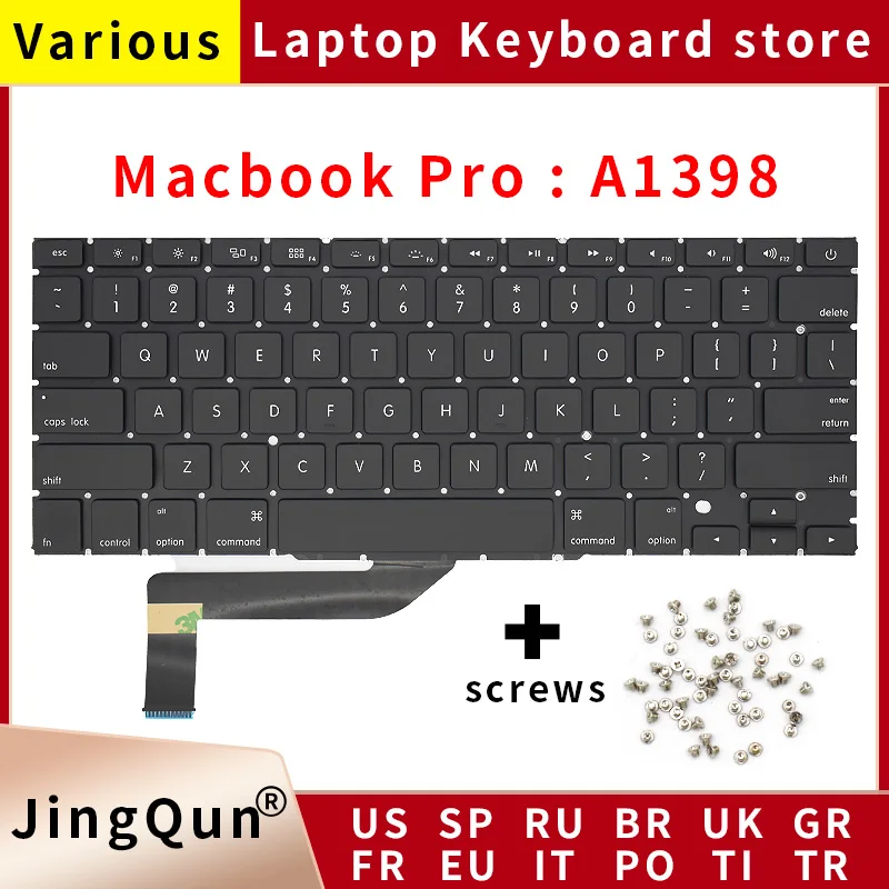 Новая клавиатура для ноутбука macbook pro retina
