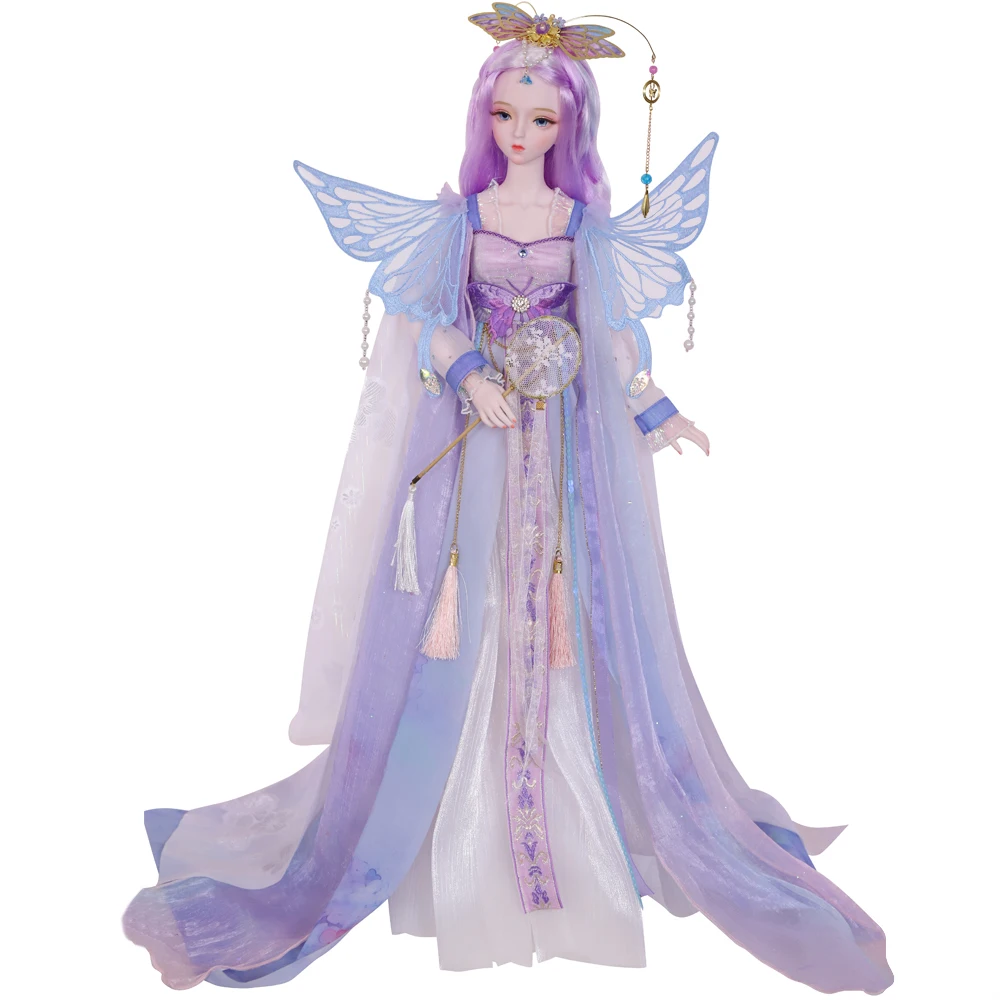Шарнирная кукла dream fairy 1/3 bjd 62 см в королевском стиле - Фотография_6