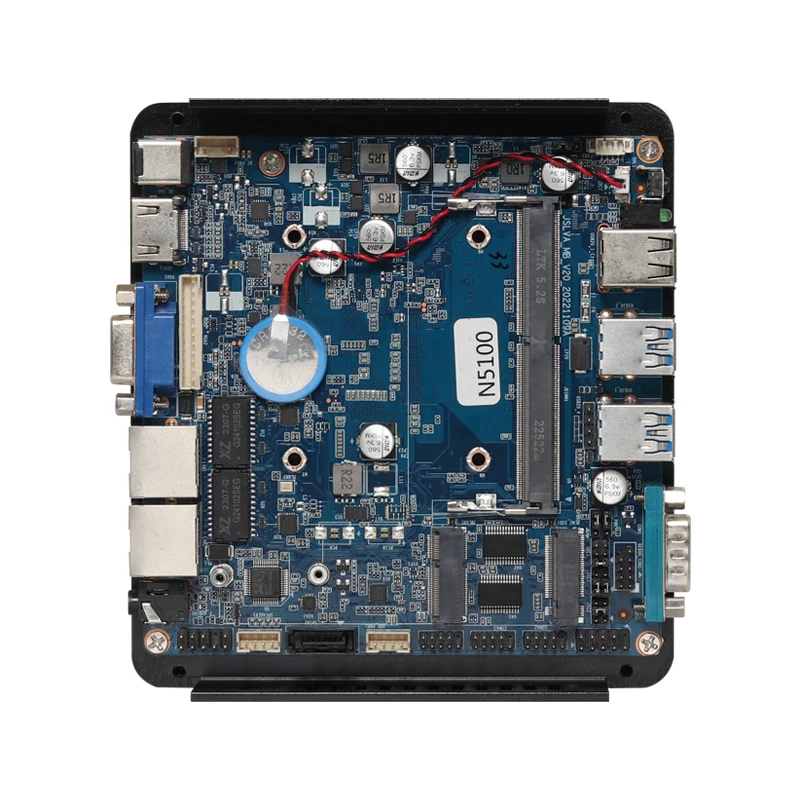 Helorpc 2lan4com промышленный мини-пк с интерфейсом celeron n5100 - Фотография_6