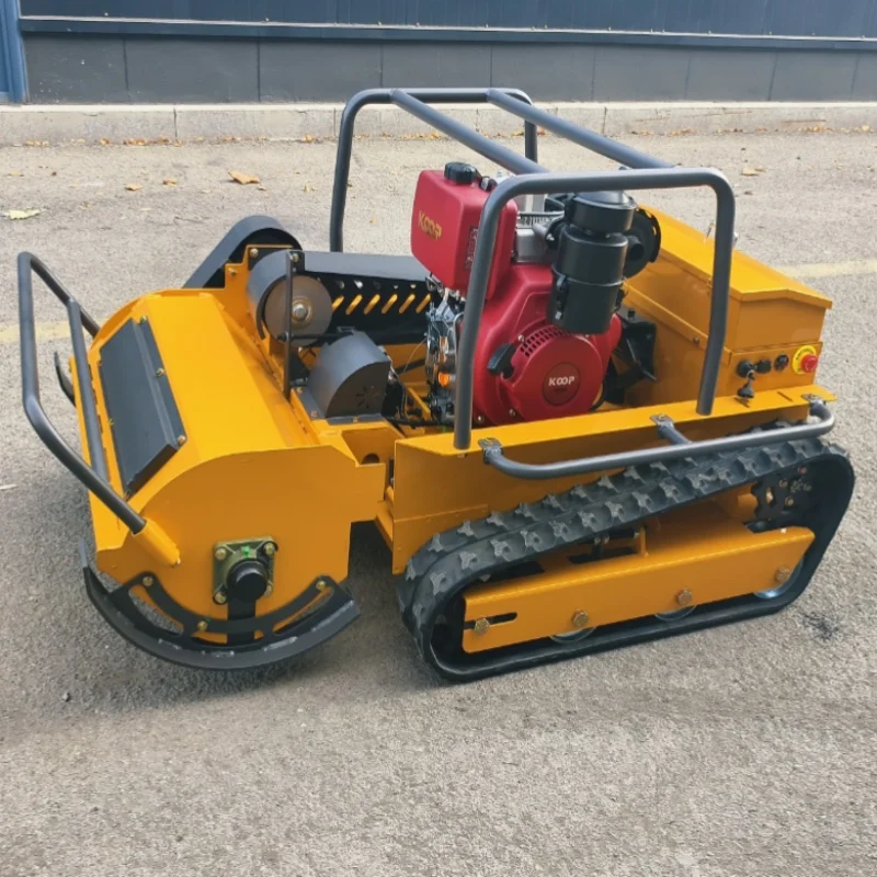 22hp 1000 мм гусеничная газонокосилка с дистанционным управлением