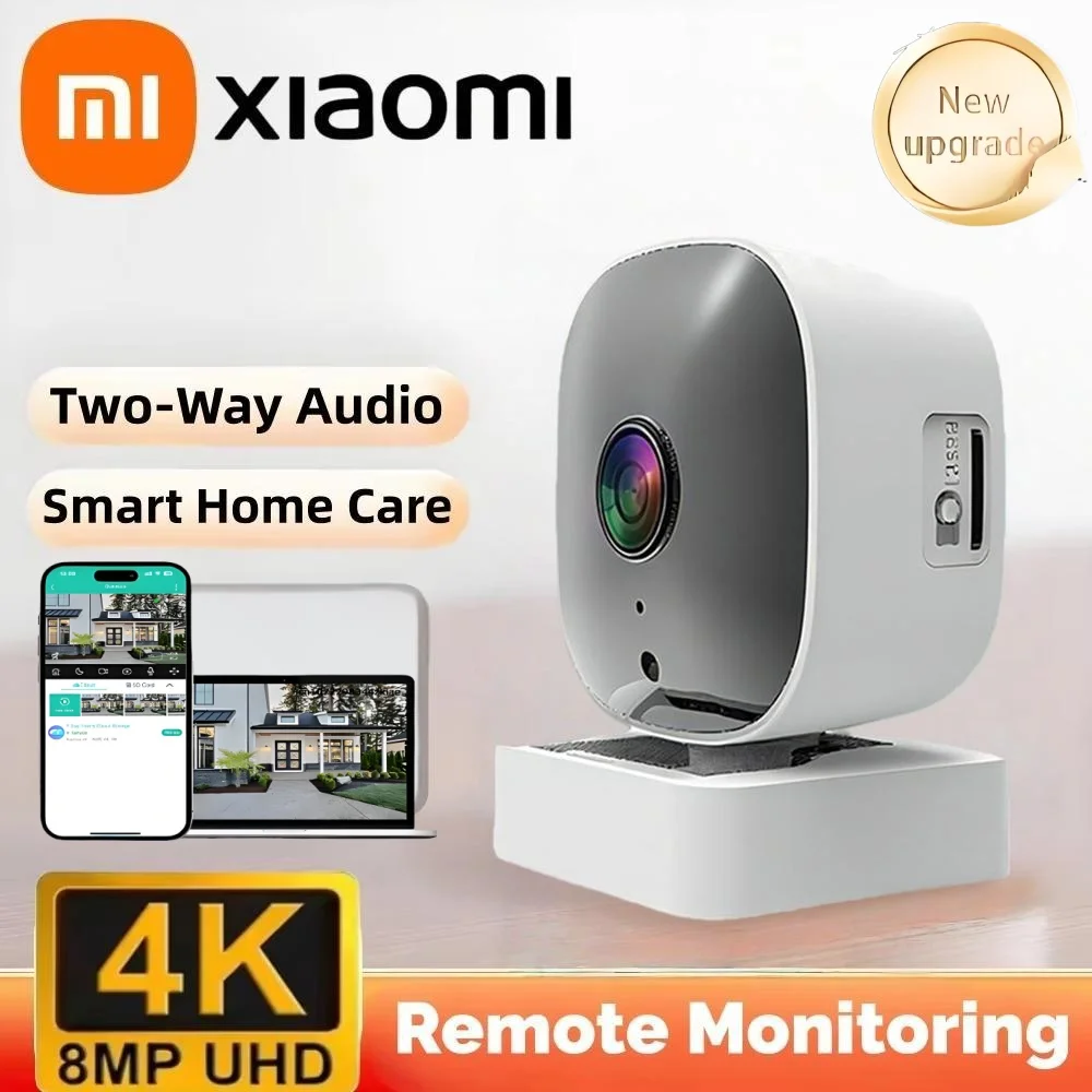 Xiaomi 4k вращающаяся умная камера с управлением по wi-fi