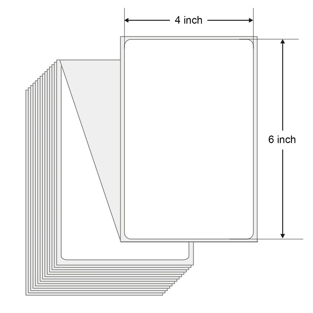 4 "x 6" термобумага для - Фотография_3