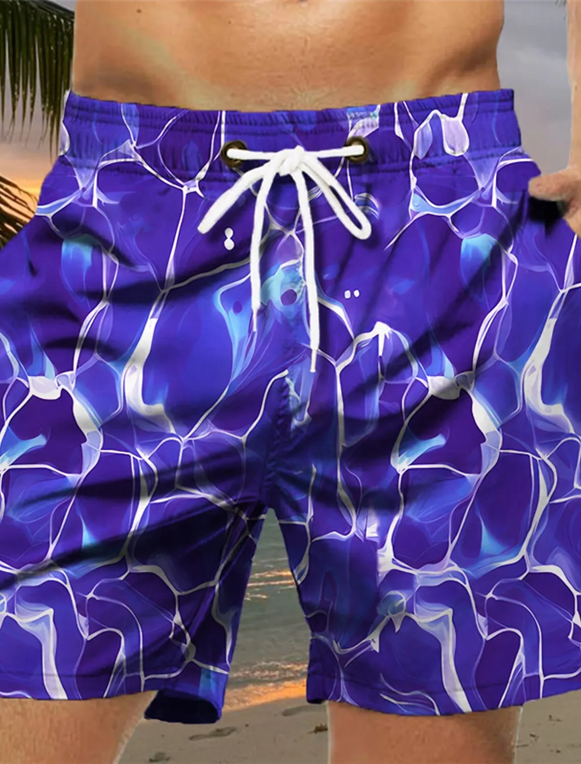 Мужские пляжные шорты - Фотография_3