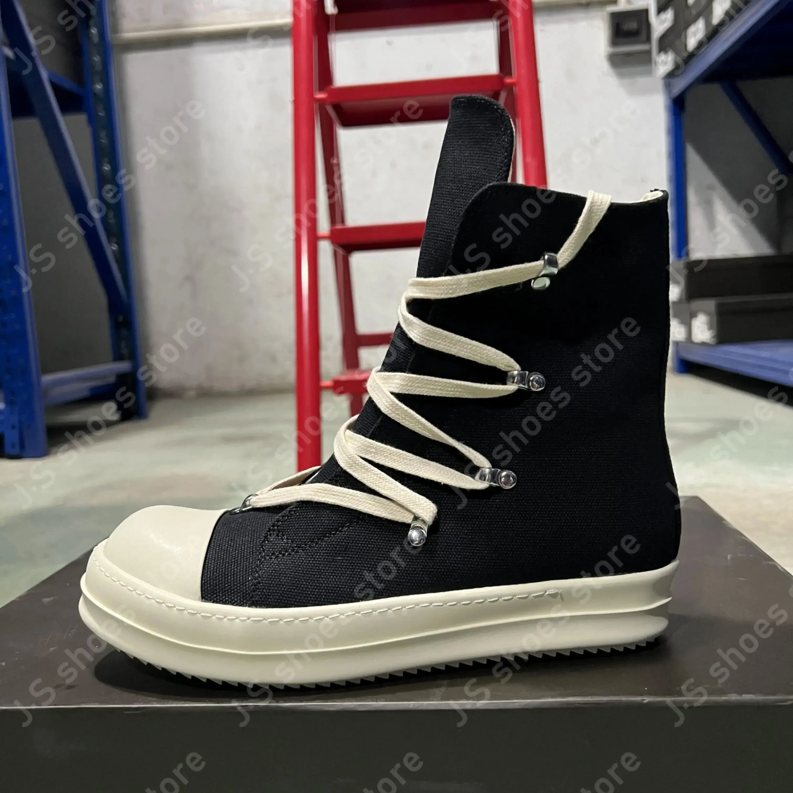 Ro роскошные черные парусиновые - Фотография_2