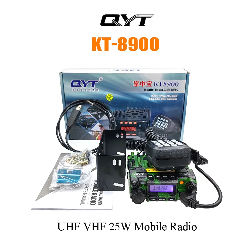 Мини-любительская рация qyt kt-8900 25 вт