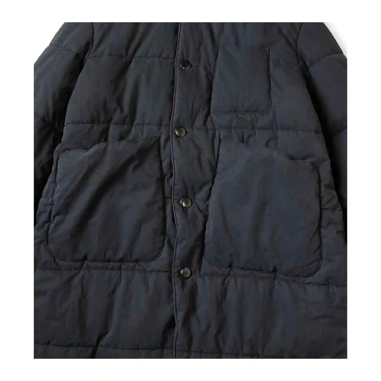 Kapital модная свободная хлопковая куртка средней длины - Фотография_5