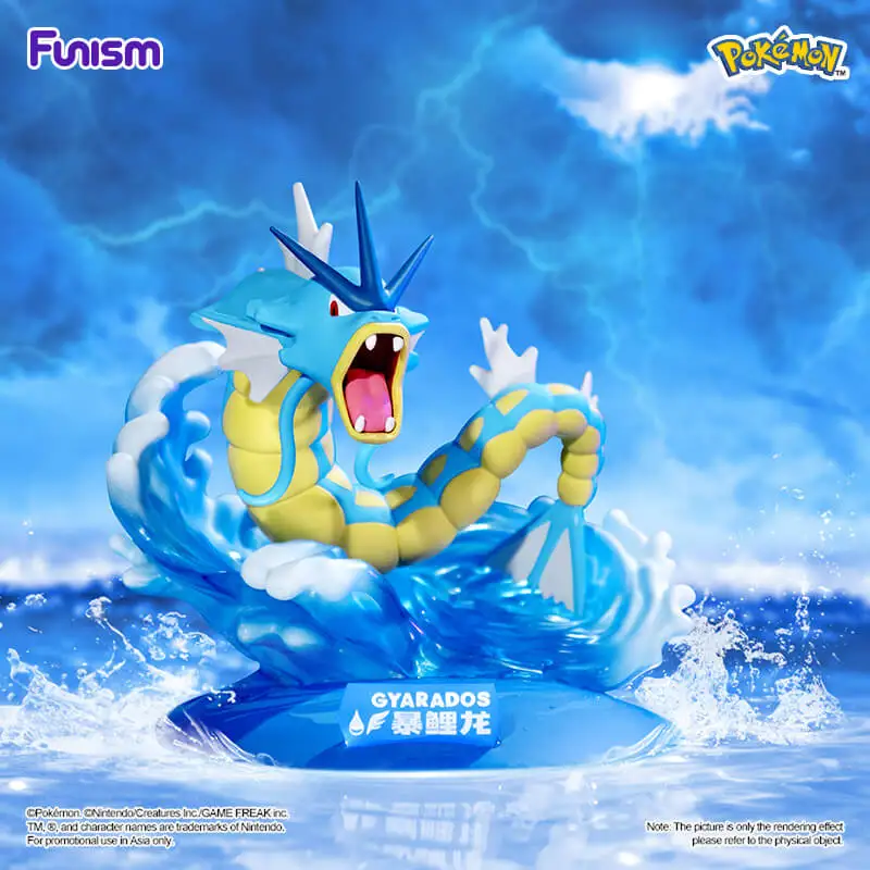 Funism pokémon gyarados twinkmont серия модных слепых коробок