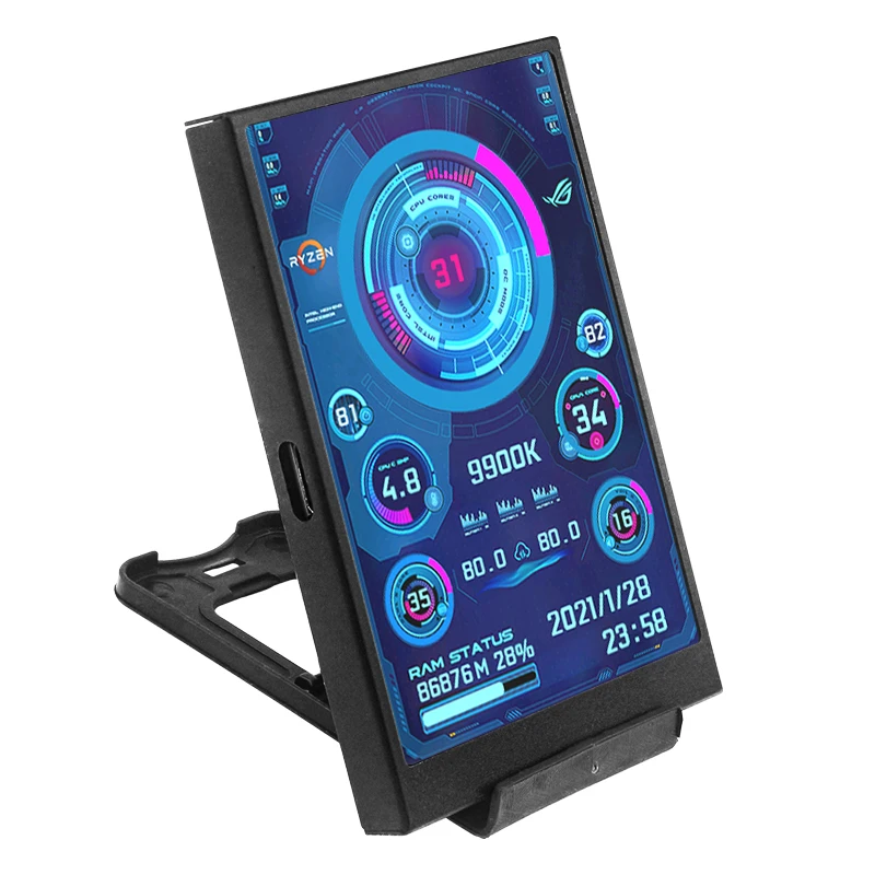 3,5-дюймовый дополнительный экран ips type-c - Фотография_5