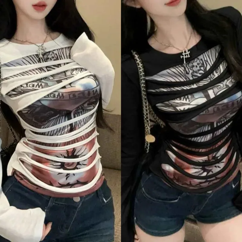 Сексуальный топ в форме сердца y2k