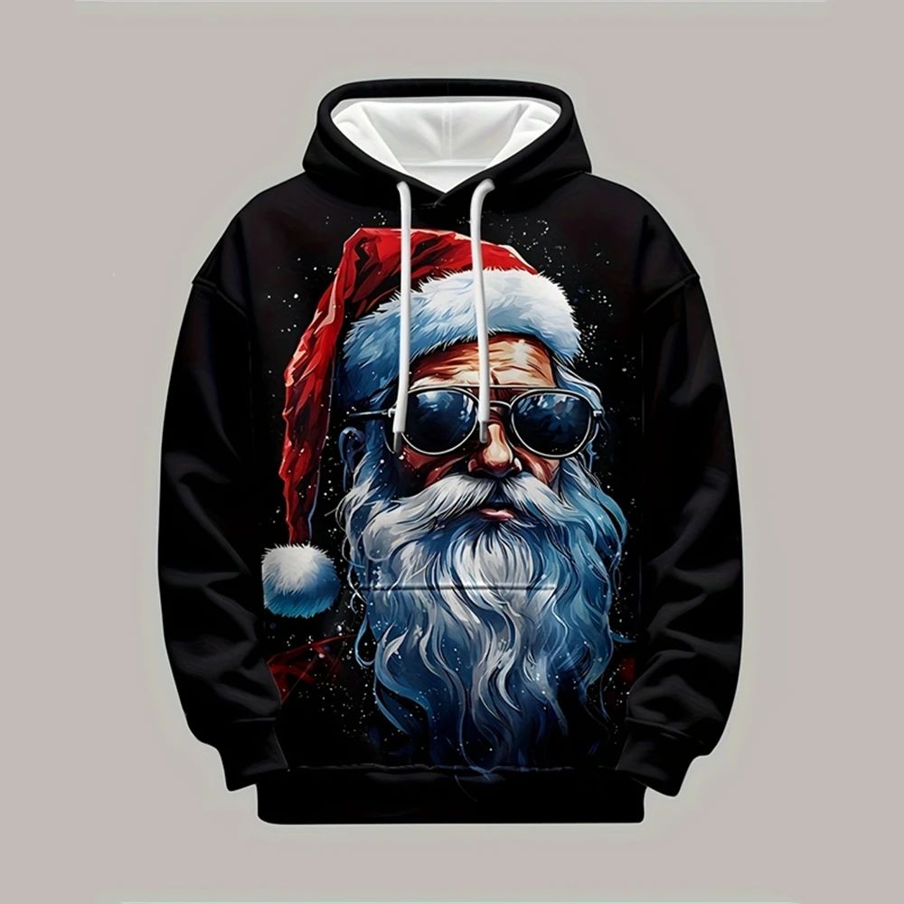 Мужские толстовки с ковбойским оленем в стиле ретро - Фотография_4