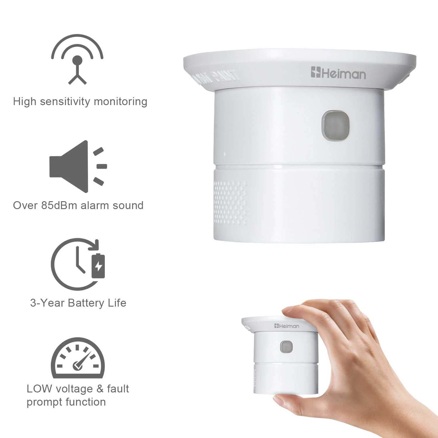 Heiman zigbee детектор угарного - Фотография_2