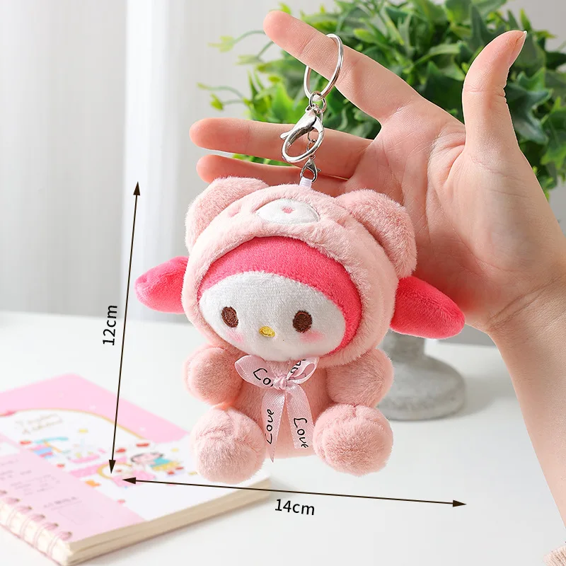 Плюшевая игрушка sanrio kawali hello kitty kuromi my melody - Фотография_6