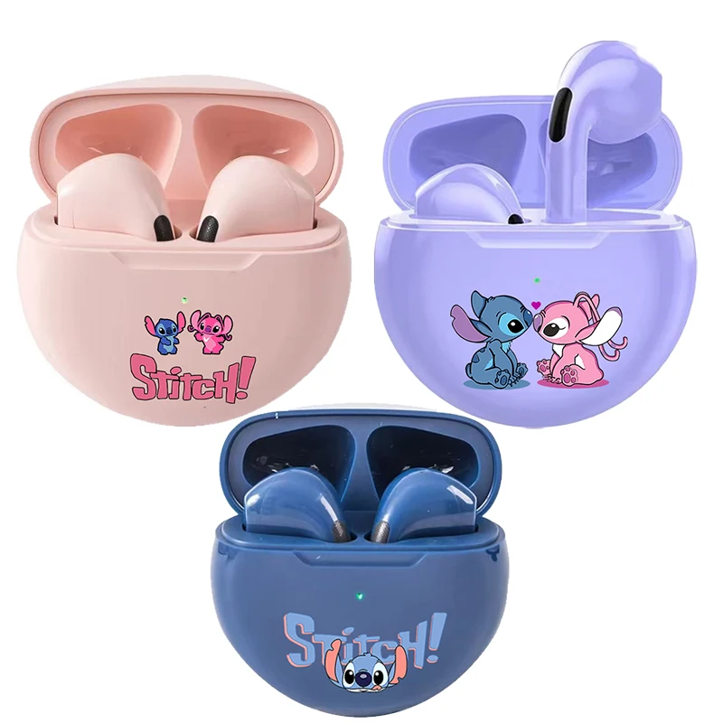 Bluetooth-наушники с рисунком disney stitch