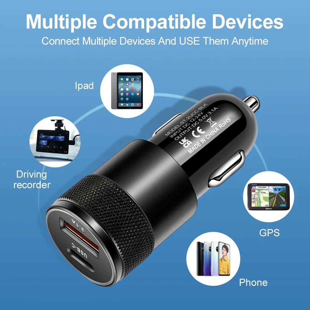Usb автомобильное зарядное устройство - Фотография_3