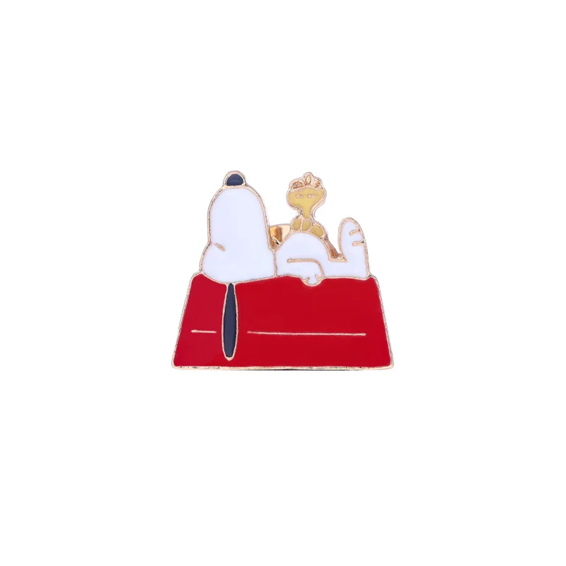 Kawaii snoopy брошь мультфильм - Фотография_3