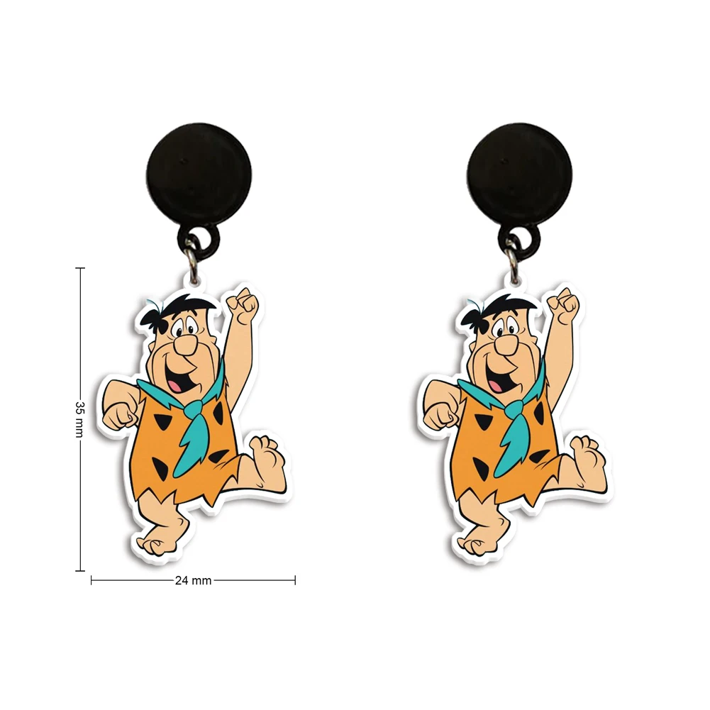 Серьги-подвески flintstones - Фотография_5