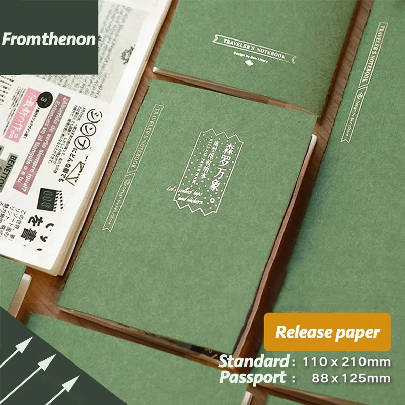 Сменная внутренняя наклейка на блокнот для путешествий от производителя