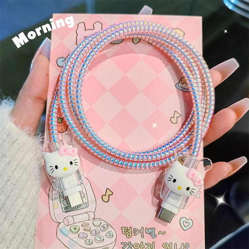 Новый diy высококачественный чехол для зарядного устройства hello kitty - Фотография_4