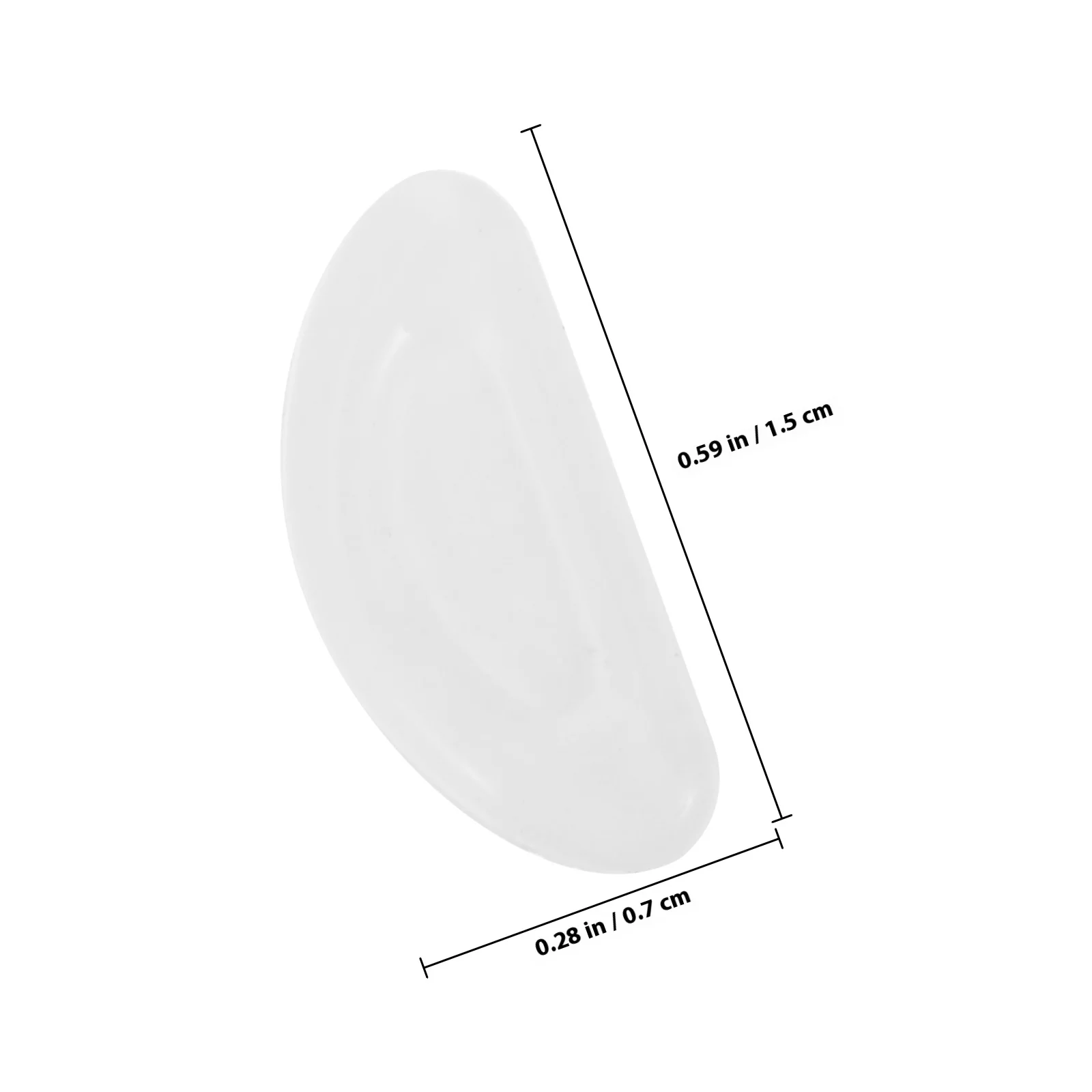 Силиконовые носовые упоры для очков - Фотография_3