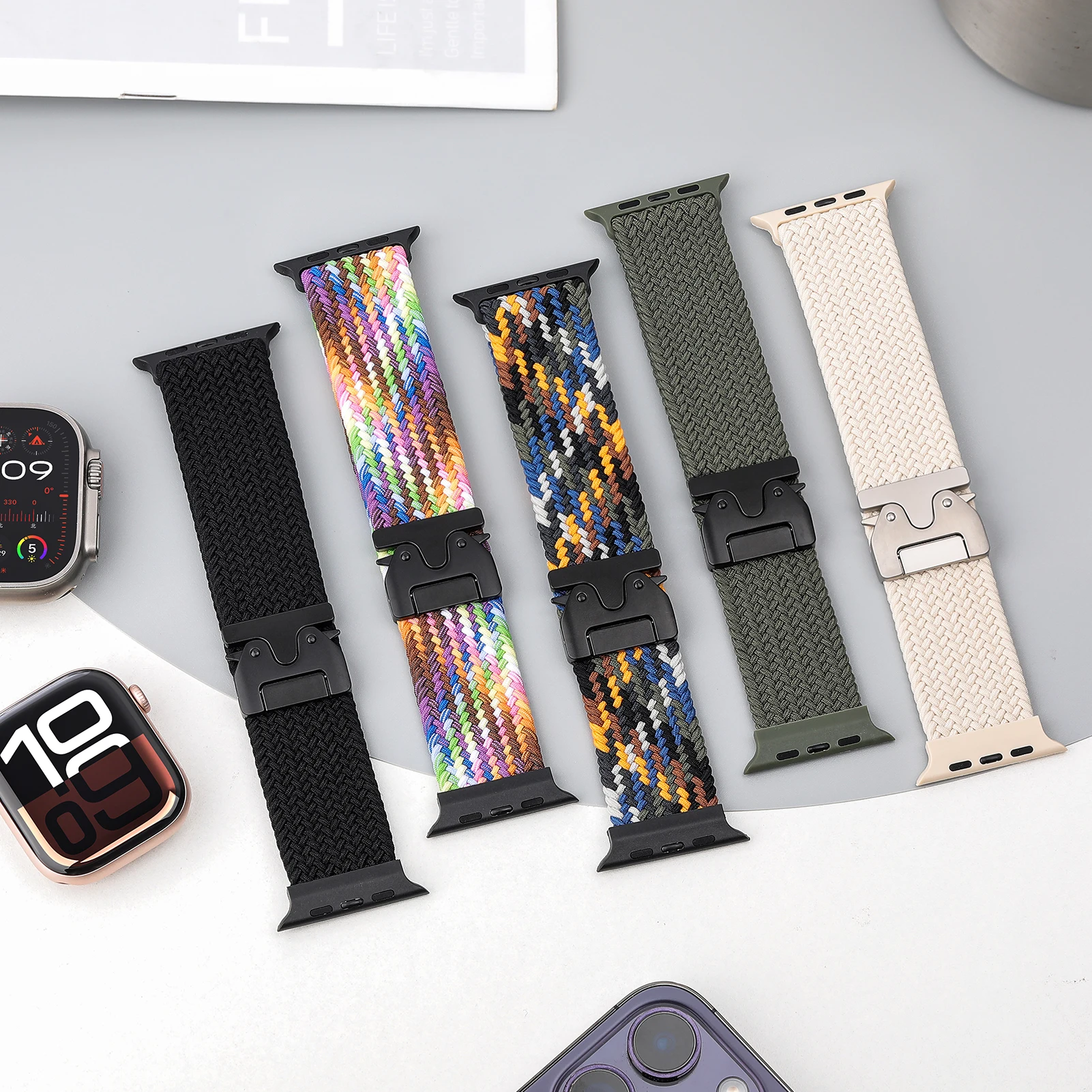 Парашютные ремни для apple watch ultra2 - Фотография_5