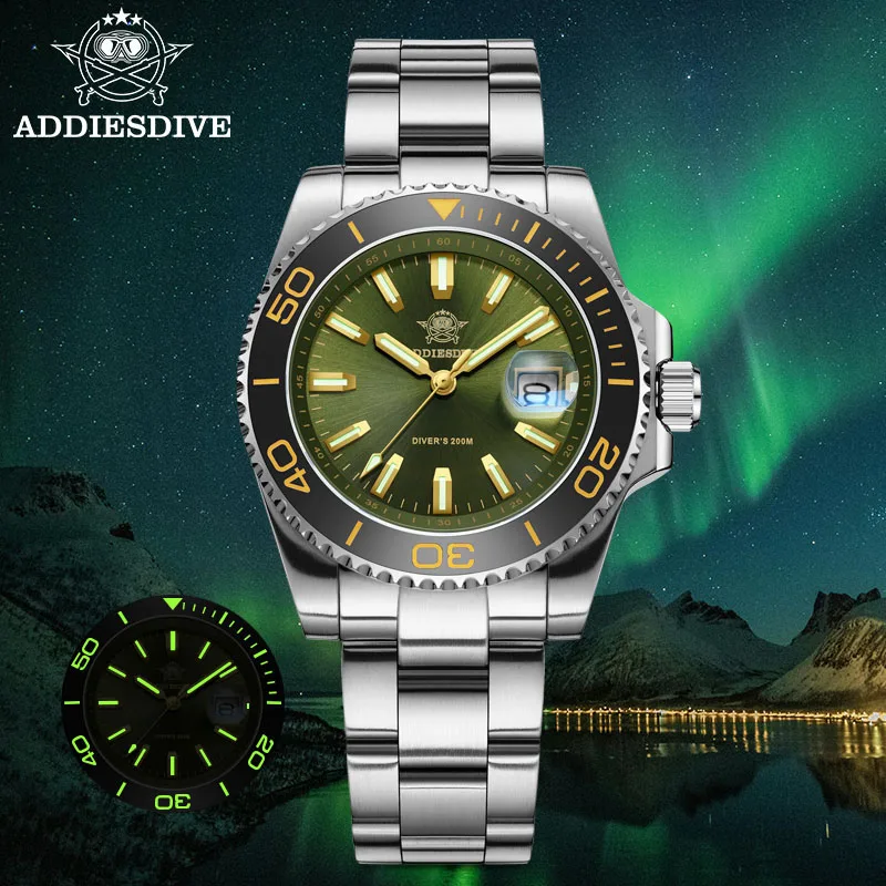 Addiesdive 41 мм часы для мужчин - Фотография_6