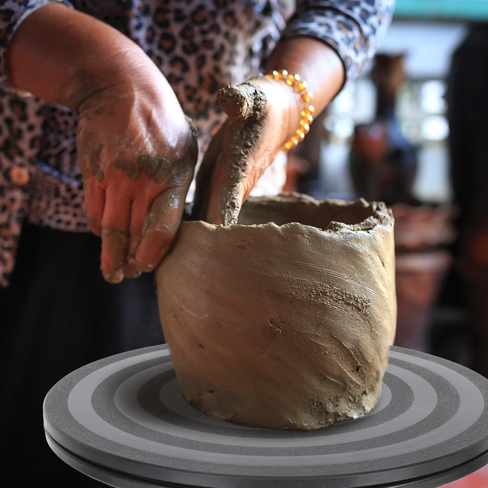 Вращающаяся цветочная композиция - Фотография_4